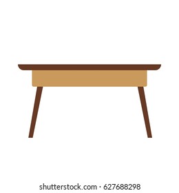 Small wooden table