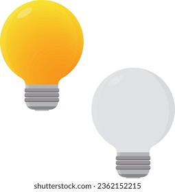 small yellow decorative lights and small white decorative lights