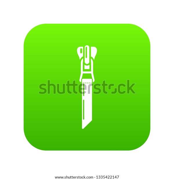 Small Zip Icon Simple Illustration Small Stock Vector (Royalty Free ...