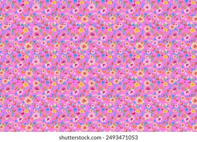 smallest flower pattern for textles design , free to edit , vector design . silk,bookcover, fabric, carpet 