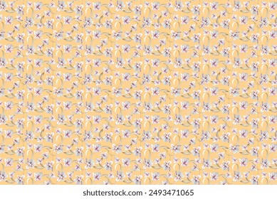 smallest flower pattern for textles design , free to edit , vector design . silk,bookcover, fabric, carpet 