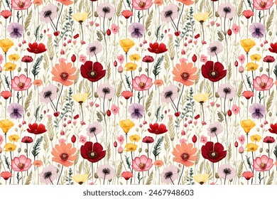 Pequeño patrón sin fisuras de las flores, diseño lindo para todo sobre impresión
