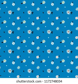 small-scaled floral pattern