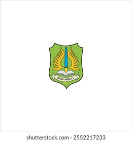 The SMAN Ambulu logo is green and has a white background