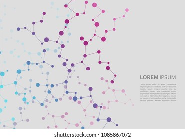 Smart abstract connected mesh molecule design.