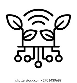 Smart Agriculture Icon Element For Design And Vector