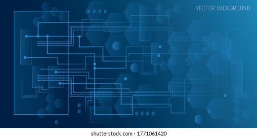 Elektronische Signalpappe-Beziehung zwischen Steuergeräten und Datenverarbeitung bei der intelligenten ai-Design-Technologie, kreatives Grafiknetzwerk für Vektorgrafik