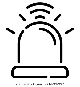 A smart alarm system designed for home security.
