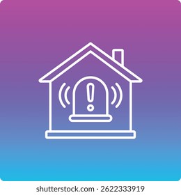 Smart Alarm vector icon. Can be used for printing, mobile and web applications.