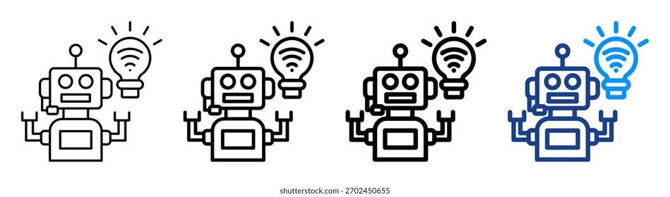 Conjunto de Coleções de Diferentes Estruturas de Tópicos do Ícone do Smart Assistant