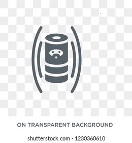 smart assistant icon. Trendy flat vector smart assistant icon on transparent background from General collection. 