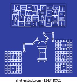 Smart Automatic Robotic Sorting Of Drugs. Replacement Of People With Robotic Mechanisms. Development Of Artificial Intelligence.