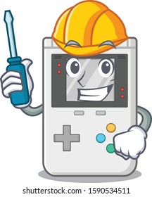 Smart automotive handheld game Scroll presented in cartoon character design