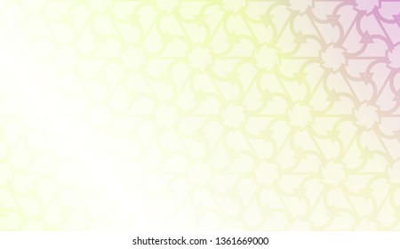 Smart background with decorative geometric layot. Vector illustration. Gradient color.