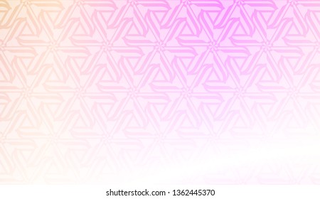 Smart background with decorative geometric layot. Vector illustration. Gradient color.