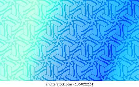 Smart background with decorative geometric layot. Vector illustration. Gradient color.