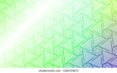Smart background with decorative geometric layot. Vector illustration. Gradient color.