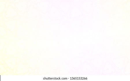 Smart background with decorative geometric layot. Vector illustration. Gradient color.