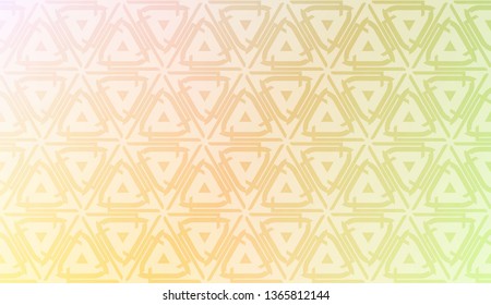 Smart background with decorative geometric layot. Vector illustration. Gradient color.