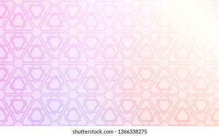 Smart background with decorative geometric layot. Vector illustration. Gradient color.