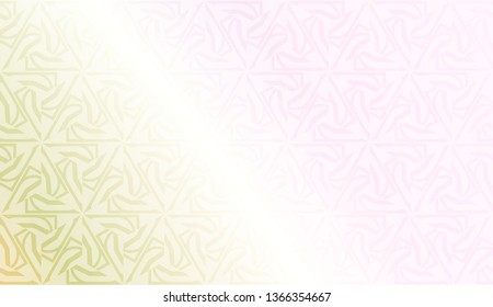 Smart background with decorative geometric layot. Vector illustration. Gradient color.