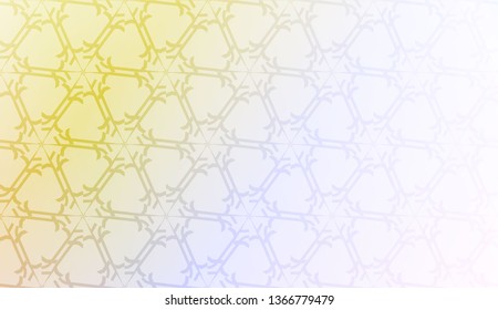 Smart background with decorative geometric layot. Vector illustration. Gradient color.