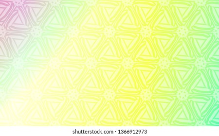 Smart background with decorative geometric layot. Vector illustration. Gradient color.