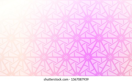 Smart background with decorative geometric layot. Vector illustration. Gradient color.