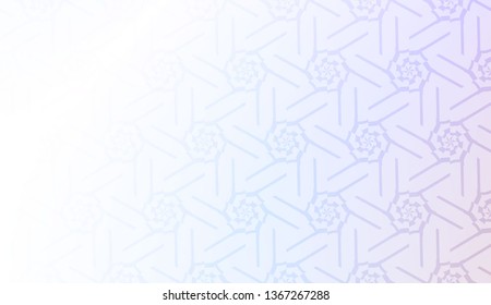 Smart background with decorative geometric layot. Vector illustration. Gradient color.