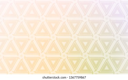 Smart background with decorative geometric layot. Vector illustration. Gradient color.