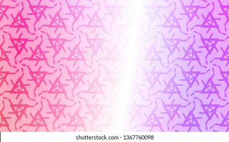 Smart background with decorative geometric layot. Vector illustration. Gradient color.
