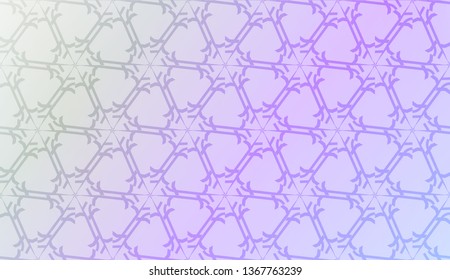 Smart background with decorative geometric layot. Vector illustration. Gradient color.