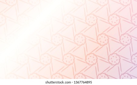 Smart background with decorative geometric layot. Vector illustration. Gradient color.
