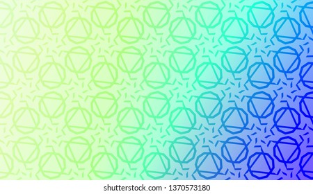Smart background with decorative geometric layot. Vector illustration. Gradient color.