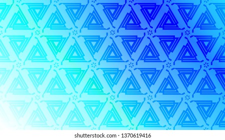 Smart background with decorative geometric layot. Vector illustration. Gradient color.