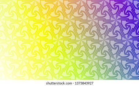 Smart background with decorative geometric layot. Vector illustration. Gradient color.