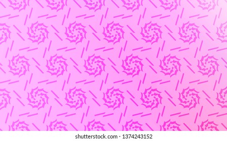 Smart background with decorative geometric layot. Vector illustration. Gradient color.