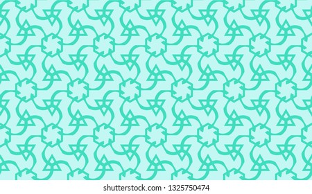 Smart background with decorative triangles layot. Vector illustration. Blue, turquoise color . Decorative design for you idea. Seamless.