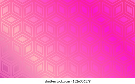 Smart Background With Decorative Triangles Layot. Vector Illustration. Blurred Gradient. Decorative Design For You Idea.