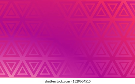 Smart Background With Decorative Triangles Layot. Vector Illustration. Blurred Gradient. Decorative Design For You Idea.