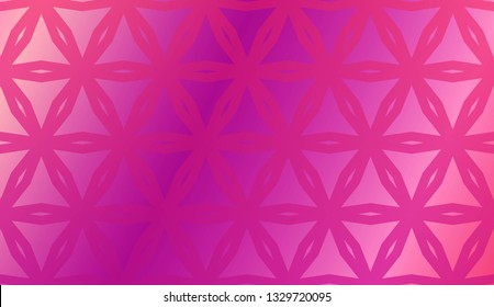 Smart Background With Decorative Triangles Layot. Vector Illustration. Blurred Gradient. Decorative Design For You Idea.