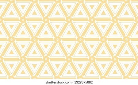 Smart background with decorative triangles layot. Vector illustration. Decorative design for you idea.