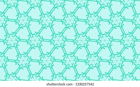 Smart background with decorative triangles layot. Vector illustration. Blue, turquoise color . Decorative design for you idea. Seamless.