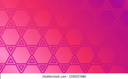Smart Background With Decorative Triangles Layot. Vector Illustration. Blurred Gradient. Decorative Design For You Idea.