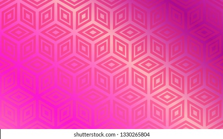 Smart Background With Decorative Triangles Layot. Vector Illustration. Blurred Gradient. Decorative Design For You Idea.
