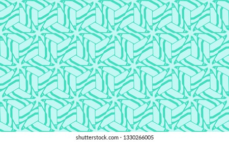 Smart background with decorative triangles layot. Vector illustration. Blue, turquoise color . Decorative design for you idea. Seamless.
