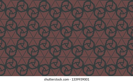 Smart background with decorative triangles layot. Vector illustration. Decorative design for you idea