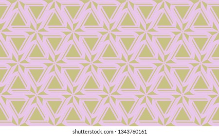 Smart background with decorative triangles layot. Vector illustration. Decorative design for you idea