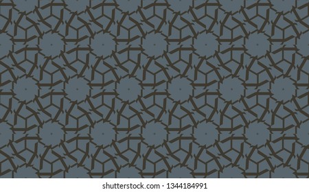 Smart background with decorative triangles layot. Vector illustration. Decorative design for you idea