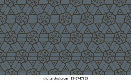 Smart background with decorative triangles layot. Vector illustration. Decorative design for you idea